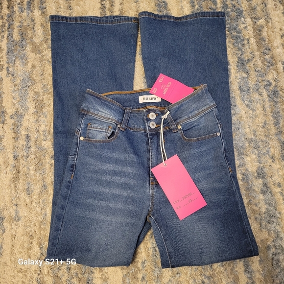 Blue Savvy Denim - NWT Blue Savvy Bootcut Size 1/25